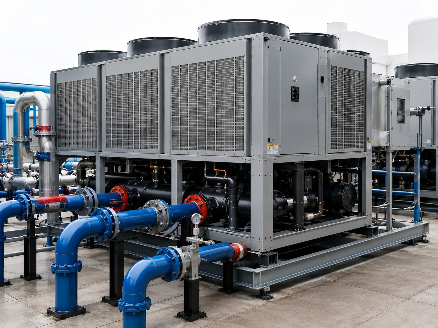 High-capacity Sthermico HVAC equipment