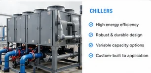 Chillers HVAC equipment